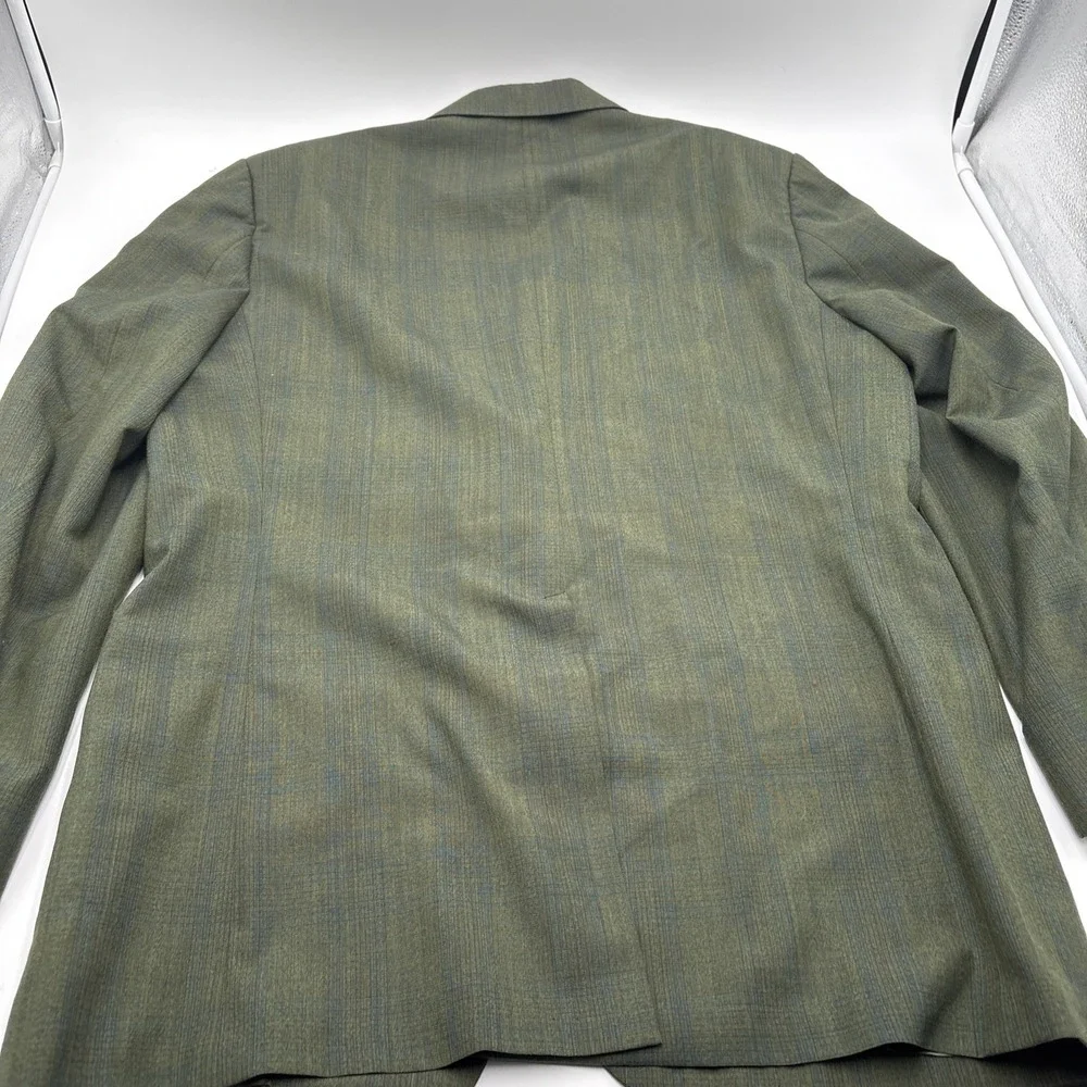VTG Kingsridge Custom Fabric Campbells Southern California Blazer Mens 42R Green